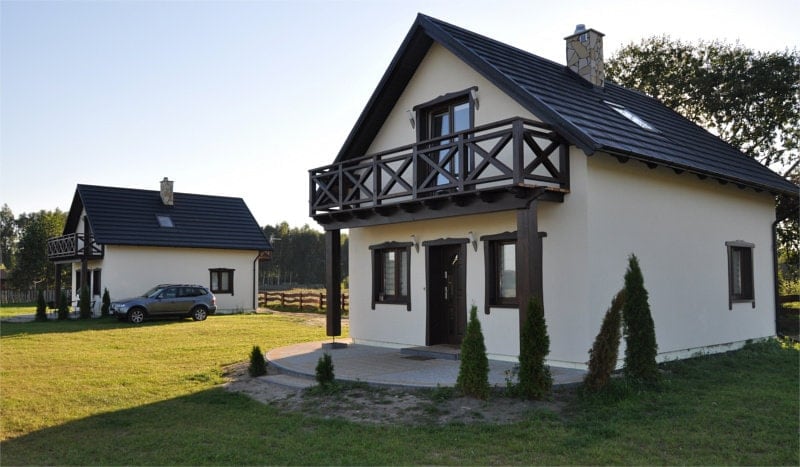 Domy całoroczne do wynajęcia nad jeziorem wielewskim